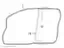 Fig. 01 - Weatherstrip assembly for a vehicle
