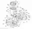 Fig. 01 - Protection structure for spring portion of power supply device