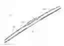 Fig. 01 - WIPER BLADE ASSEMBLY
