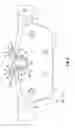 Fig. 04 - Friction lining with a steel wire bow spring