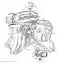 Fig. 01 - Shifter with electromagnetic park lock system
