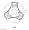 Fig. 27 - Trimmer head with pivoting posts