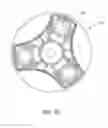 Fig. 34 - Trimmer head with pivoting posts