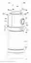 Fig. 01 - Hand-held automatic dispenser for flowable batter