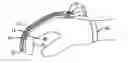 Fig. 01 - Glove preventing hyper-extended or jammed fingers