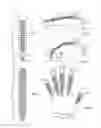 Fig. 02 - Glove preventing hyper-extended or jammed fingers