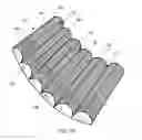 Fig. 10 - Resilient prominence fabric and articles made therefrom