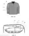 Fig. 13 - Resilient prominence fabric and articles made therefrom