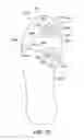 Fig. 16 - Sole structure with extendable cleat