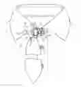Fig. 01 - Magnetic attachment device for releasably attaching an article to a button