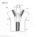 Fig. 08 - Stringers without fastener tape and article with slide fastener