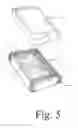 Fig. 06 - One piece co-formed exterior hard shell case with an elastomeric liner for mobile electronic devices