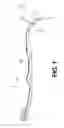 Fig. 02 - Tooth brush and flossing aid combination