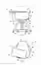 Fig. 04 - Chair seat to base mounting assembly