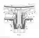 Fig. 11 - Chair seat to base mounting assembly