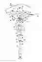 Fig. 20 - Chair seat to base mounting assembly