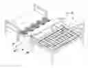 Fig. 01 - Table and Chair Structure for Assembling Bed