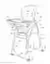Fig. 01 - Convertible high chair