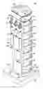 Fig. 01 - Modular display tower
