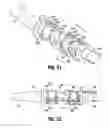 Fig. 32 - Extractor for removing a lead from a patient