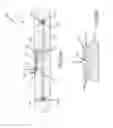Fig. 09 - Implantable auditory prosthesis having isolated components