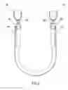 Fig. 03 - Exercise device for utilizing an elastic band to perform exercises