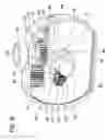 Fig. 12 - Weight set selector and locking mechanism