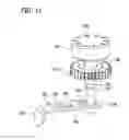 Fig. 19 - Weight set selector and locking mechanism