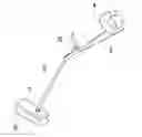 Fig. 01 - Handle for cleaning tool or similar