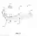 Fig. 06 - Tile or masonry saw assembly with improved blade wetting capability