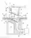 Fig. 01 - Process for manufacturing a textile preform with continuous fibres by circulation of hot gas flow through a fibrous array