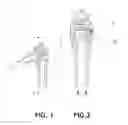 Fig. 02 - POSITIONING DEVICE FOR A JOINT OF A THREE-WHEEL STROLLER
