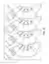 Fig. 23 - Container having a divider, a lid, foldable supports, and inwardly folding panels
