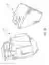 Fig. 25 - Container having a divider, a lid, foldable supports, and inwardly folding panels
