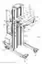 Fig. 02 - LOAD SUPPORTING AND ORIENTING APPARATUS FOR A LIFT DEVICE
