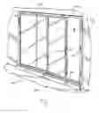 Fig. 02 - Recessed lock actuating device for sliding doors