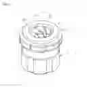 Fig. 02 - ROTOR STRUCTURE AND ELECTRIC FLUID PUMP