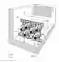 Fig. 08 - Low EMF compact duct spacer