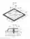 Fig. 09 - Illumination light source having fastener fastening a pedestal and cover together with a mounting substrate interposed therebetween and light emitting elements surround the cover, the entirety of which is spaced in a horizontal direction from the light emitting elements