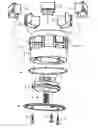 Fig. 01 - System for speed loading, retaining and extracting rimless cartridges in revolver style firearms