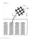 Fig. 09 - Touch panel using touch pen and formed with power pattern