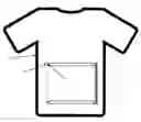 Fig. 01 - Biblok - Race bib protector