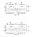 Fig. 10 - Positive strike SCR, negative strike SCR, and a bidirectional ESD structure that utilizes the positive strike SCR and the negative strike SCR