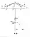 Fig. 02 - High capacity solar charging umbrella