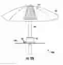 Fig. 41 - High capacity solar charging umbrella