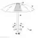 Fig. 43 - High capacity solar charging umbrella