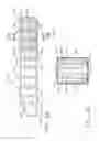 Fig. 17 - Staple cartridge comprising staples positioned within a compressible portion thereof