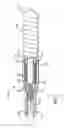 Fig. 02 - Embolic coil detachment mechanism with heating element and kicker