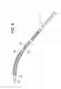 Fig. 09 - Flexible spinal driver or drill with a malleable core, and/or fixed core radius