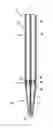 Fig. 01 - Symmetrical tip acute catheter